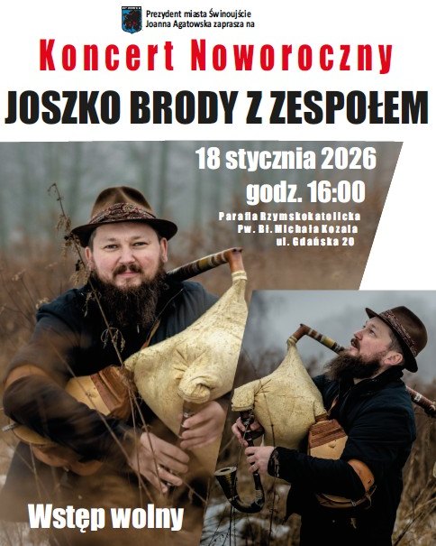Koncert Noworoczny – Joszko Brody z zespołem