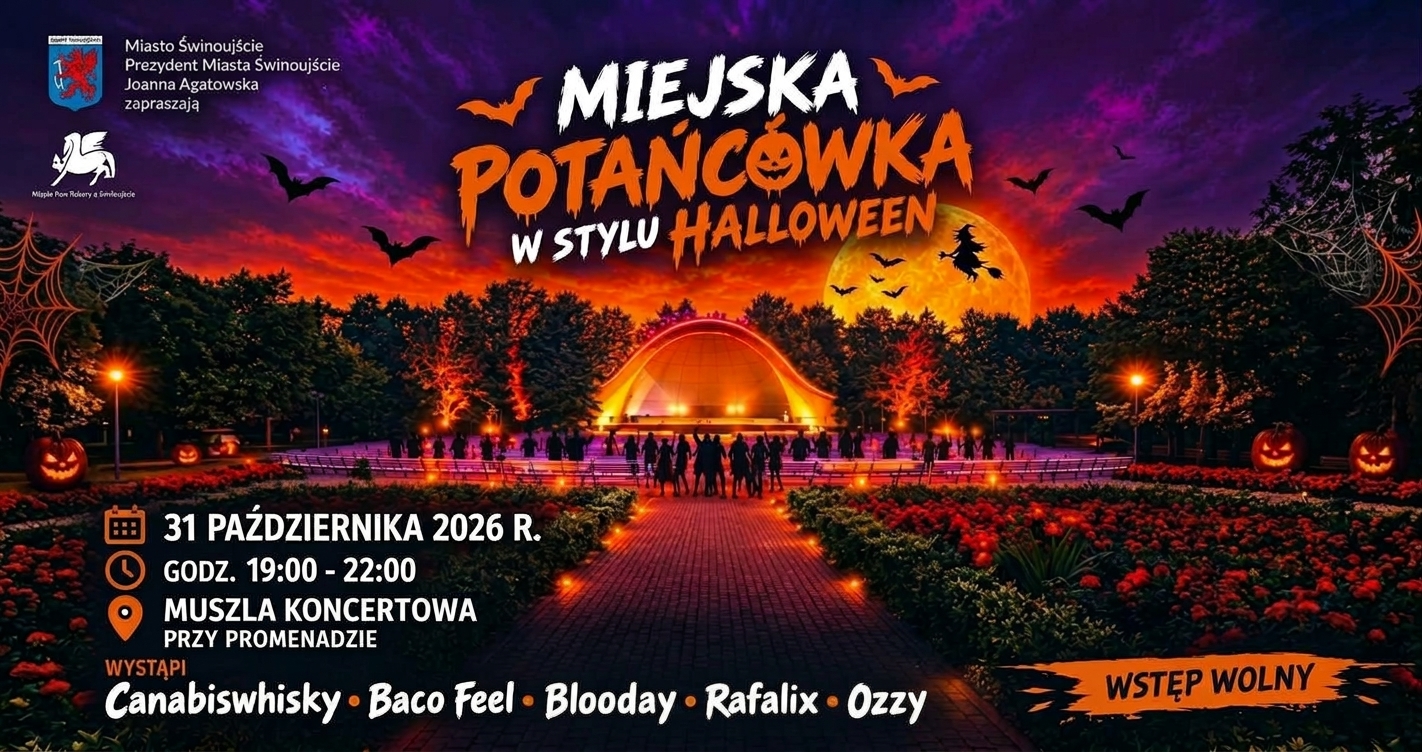 MIEJSKA POTAŃCÓWKA W STYLU HALLOWEEN