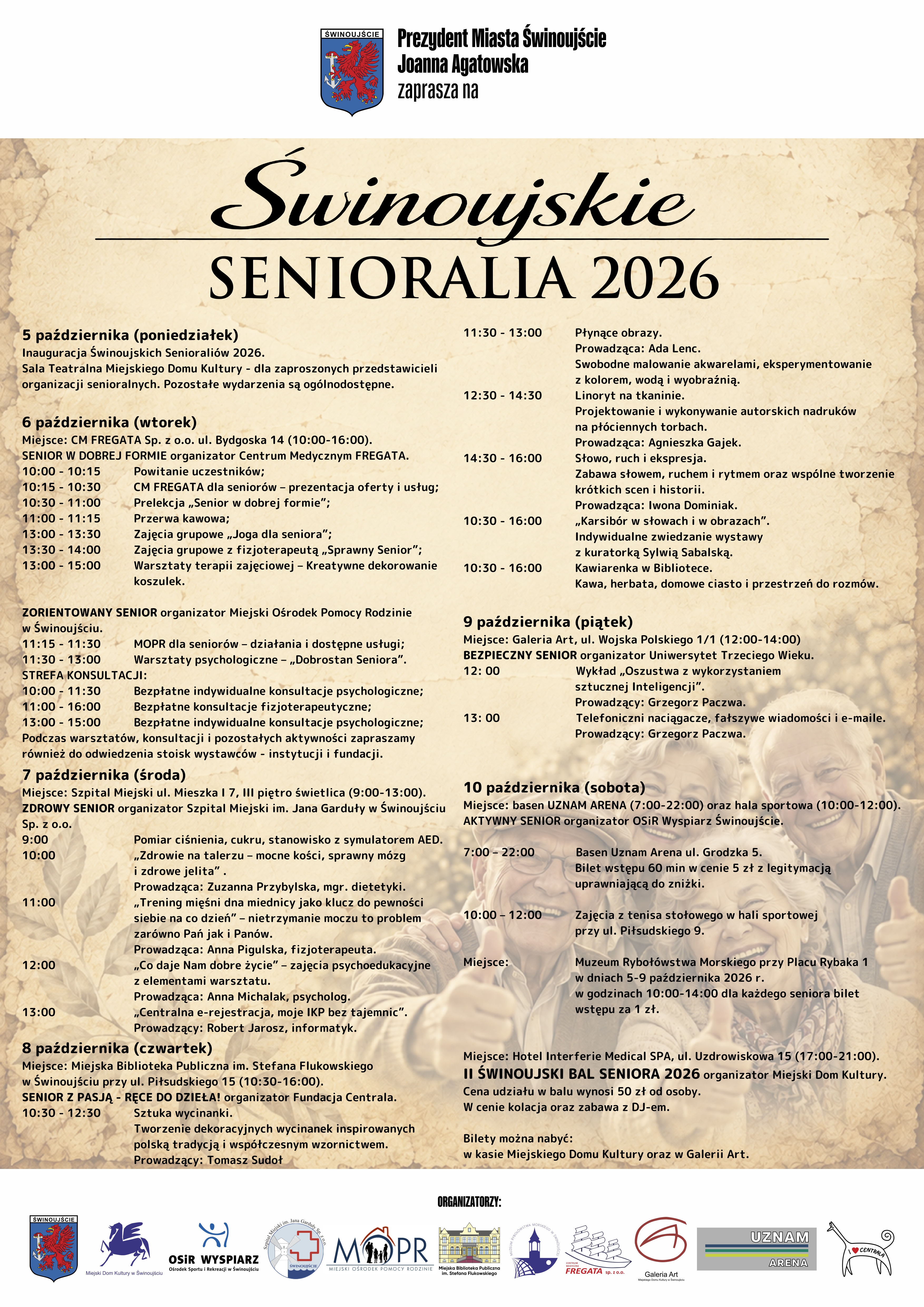 Świnoujskie Senioralia 2026