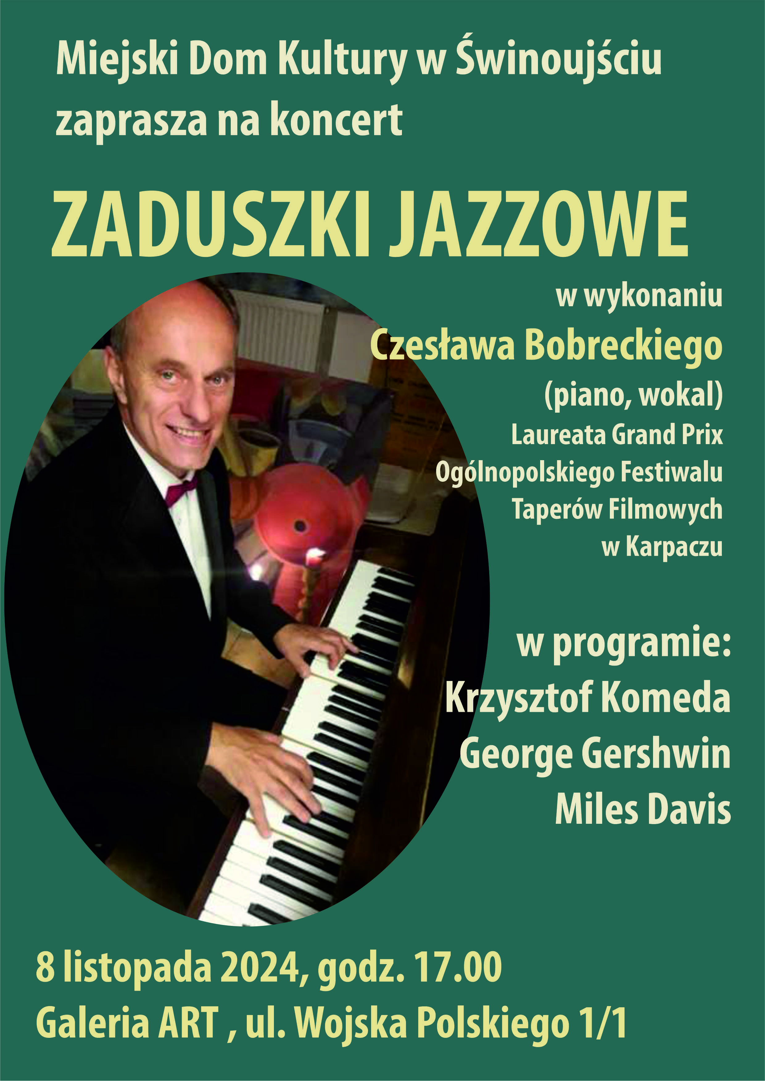 Zaduszki Jazzowe w Galerii Art