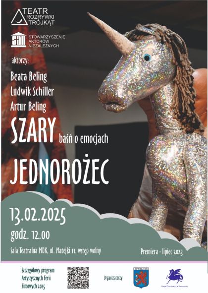 plakat jednorożec